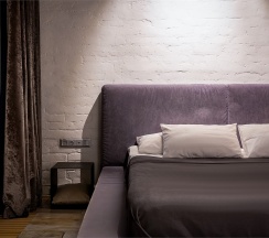 Room for romantic. Мансарда с террасой и камином размещение 1-2 человека. в Nikolaevbuilding