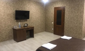 Номер стандарт с 1 двуспальной кроватью в Волга 3