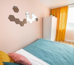 2-комнатные апартаменты улучшенные 13 этаж в TopHouse