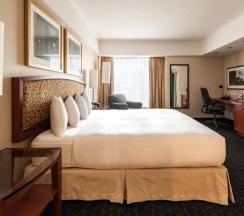 Двухместный люкс c 1 комнатой двуспальная кровать в Hotel Bonaventure Montreal