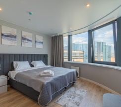 Студия 25 кв м на троих около вокзала и метро в SalutApart 2W Энергетиков 2/2