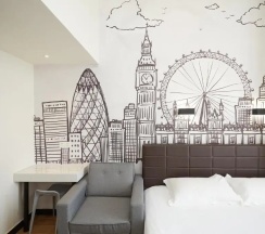 Трёхместный номер Family в Meego Qingwen Hotel