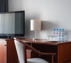 Стандарт двухместный с одной большой кроватью в Marins Park Hotel Новосибирск