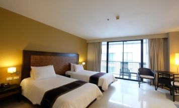 Двухместный номер Superior двуспальная кровать в Tara Mantra Cha Am Resort