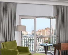 Двухместный номер с красивым видом из окна 2 отдельные кровати в Hyatt Regency Baku