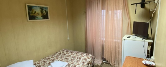 Номер стандарт с 1 двуспальной кроватью в Радуга