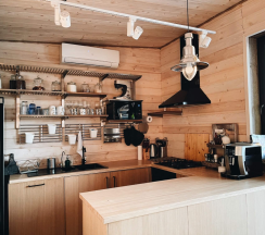 Коттедж с сауной в Chuchemlya eco village