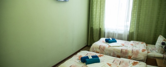 Двухместный номер Economy с видом на внутренний двор 2 отдельные кровати в Старый дворик