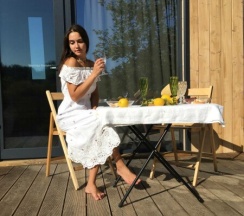 Дом 18 кв. м. № 4 (вместимость 2 взрослых, 2 ребенка) в У реки