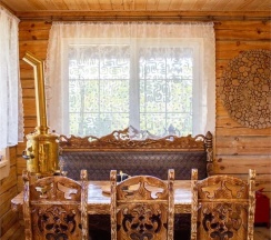 Русская дровяная баня в Малиновка