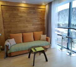 Студия Superior с красивым видом из окна в Baikal Hill Residence