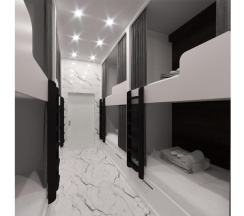 Койко место в Женском 8-местном номере в The 7 hostels