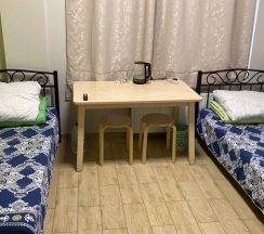 Двухместный номер с двумя раздельными кроватями в Тимис