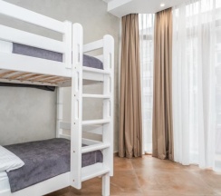Семейный двухкомнатный номер 5 для 3 взрослых и 2 детей в Villa Maria club