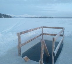 Баня с чаном - вечер в Огни Имандры