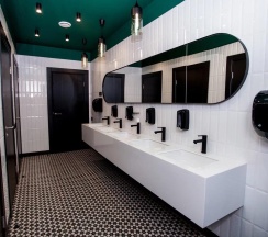 Кровать в общем женском номере с 3 двухъярусными кроватями (общие удобства) в Сириус