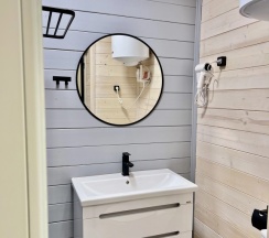 Вилла Deluxe с 3 комнатами с красивым видом из окна в Baza les