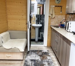 Трехместный гостевой домик "Романтика" 25 кв. м. в Архыз шале хаус