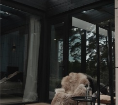 Helsinki с сауной и камином в Eder Vuoksa