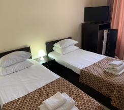 Номер стандарт с 2 односпальными кроватями в Спарта