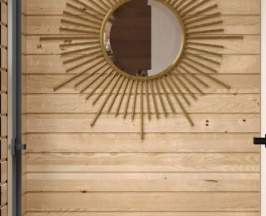 House Baksan с видом на горы в Wood Home