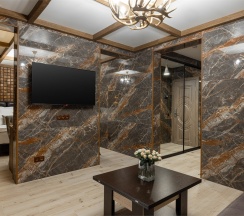 Полулюкс с балконом и видом на горы в Stellar collection chalet, Krasnaya Polyana