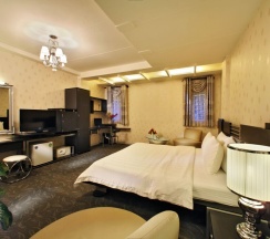 Одноместный люкс двуспальная кровать в A&EM - The Petit Hotel