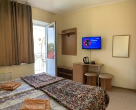 Двухместный номер Standard с балконом 2 отдельные кровати в Актай