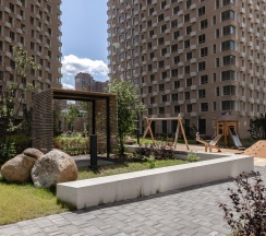 Cruise - премиум-апартаменты с отдельной спальней около м.Сокол (8 этаж, до 5 гостей) в Smart Lofts Moscow