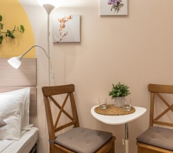 Номер стандарт с 1 двуспальной кроватью в Boho Botanica Hotel