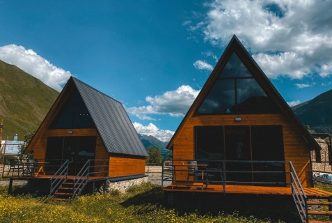 Степанцминда (Казбеги): Коттедж Шале Gold cottages Kazbegi