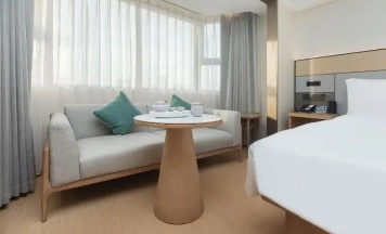 Двухместный номер Standard (двуспальная кровать) в Ji Hotel Guangzhou Ergong Metro Station