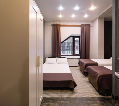 Улучшенный комфорт 2 раздельные кровати в Тундра