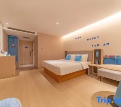Двухместный номер Standard двуспальная кровать в Homeinn · neo (Linyi Qiyang Airport)