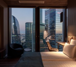 1-комнатные апартаменты студия в Best point Moscow City (Бест поинт Москва Сити)