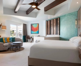 Полулюкс Accessible с видом на сад в Отель Hyatt Vivid Playa Del Carmen