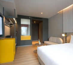 Двухместный номер Superior с видом на город двуспальная кровать в ibis Styles Bangkok Sukhumvit 4