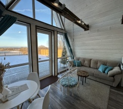 Дом A-frame в Над Рекой