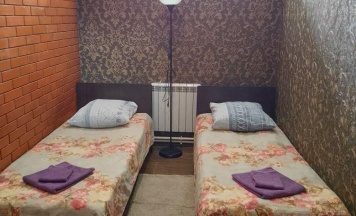 Номер стандарт с 2 односпальными кроватями в Шоколад