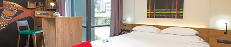 Двухместный семейный номер Standard двуспальная кровать в Maitria Mode Sukhumvit 15 Bangkok