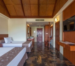 Двухместный номер Deluxe с видом на море 2 отдельные кровати в Karona Resort & Spa