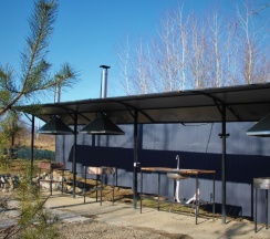 ЛЮКС 2х местный 2 этаж с диваном и лоджией вид на гору ТХАЧ в Вершина