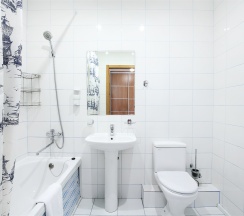 Однокомнатные апартаменты у метро 17 этаж (106) в Rooms-ekb