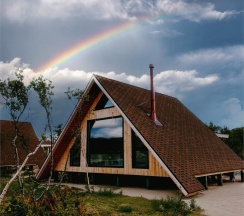 АРК-шале ПРЕМИУМ (Губернаторский) 1 DBL 2 SNGL 1line (sea view) в Titovka arctic river park