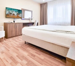 1-комнатные апартаменты улучшенные г. Ковров, ул. Строителей д.15/2 в Vladresort: Everest Comfort (Владресорт Эверест Комфорт)
