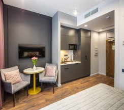 2-местные апартаменты-студия, 20 м² в Sky Petersburg Apartments Aqua