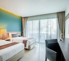 Двухместный номер Deluxe (2 отдельные кровати) в The Pago Design Hotel Phuket