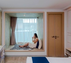 Двухместный номер Deluxe двуспальная кровать в The Bloc Hotel Phuket