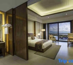Двухместный номер Standard с видом на море двуспальная кровать в Jinghai Hotel & Resort