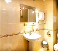 Номер люкс с 1 двуспальной кроватью в Рубин